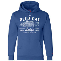 Ozark Blue Cat Lodge Missouri Gift Champion Hoodie | Artistshot