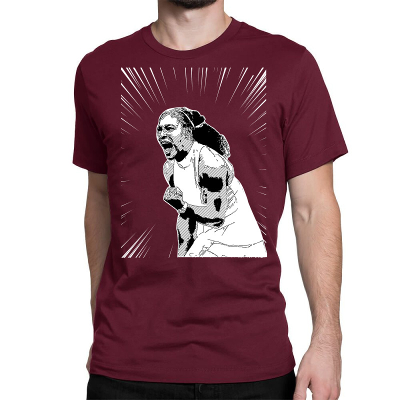 Serena Williams Slim Fit T Women Unisex Basic Novelty Tees Graphics Fe Classic T-shirt by peyroubernedc | Artistshot