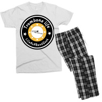 Trombone Life Classic  Funny Men's T-shirt Pajama Set | Artistshot