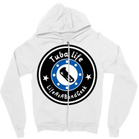 Tuba Life Classic  Vintage Zipper Hoodie | Artistshot