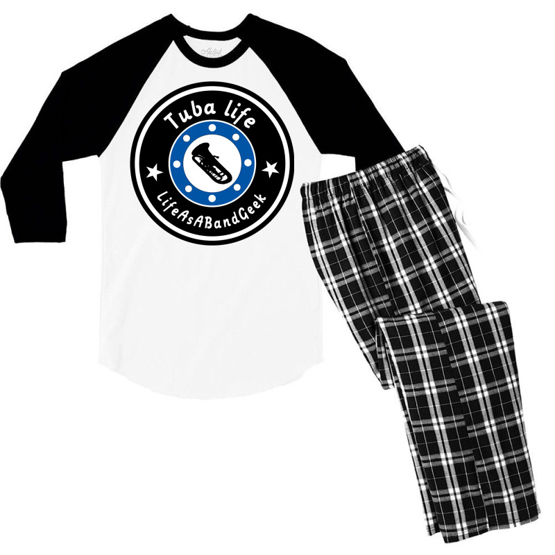 Tuba Life Classic  Vintage Men's 3/4 Sleeve Pajama Set | Artistshot