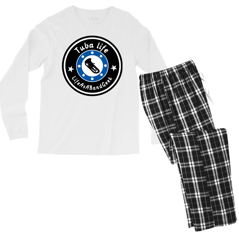 Tuba Life Classic  Vintage Men's Long Sleeve Pajama Set | Artistshot