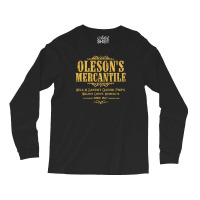 Olesons Mercantile From Little House On The Prairie Long Sleeve Shirts | Artistshot