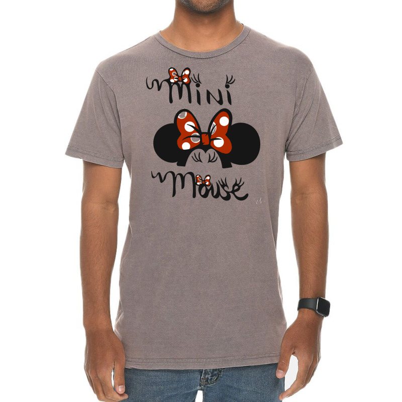 Mini Mouse  Baby Blue Vintage T-shirt | Artistshot