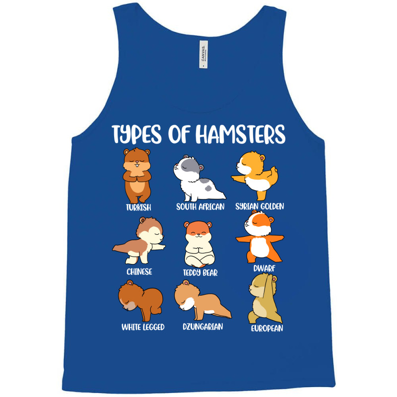 Types Of Hamsters Funny Hamster Music Girl Tank Top | Artistshot