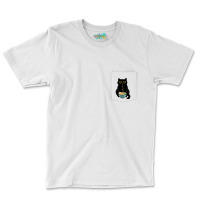 Ramen Cat Love Pocket T-shirt | Artistshot