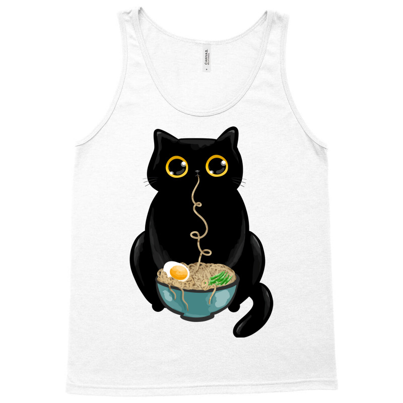 Ramen Cat Love Tank Top by fizzoviklea | Artistshot