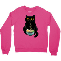 Ramen Cat Love Crewneck Sweatshirt | Artistshot