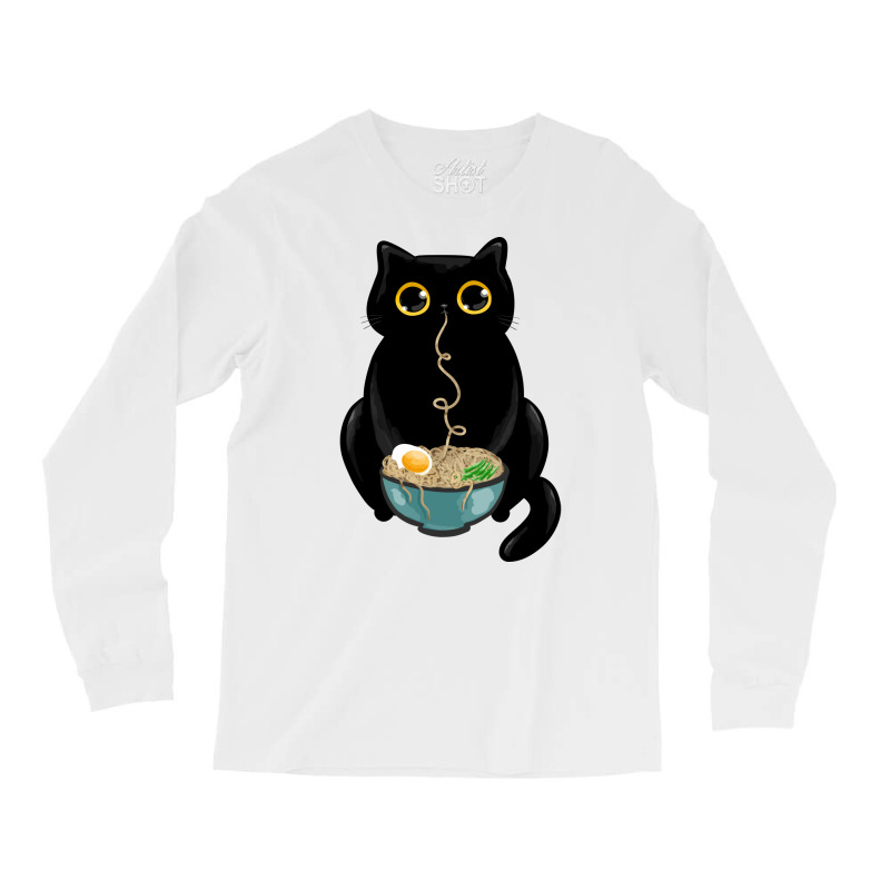 Ramen Cat Love Long Sleeve Shirts by fizzoviklea | Artistshot