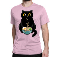 Ramen Cat Love Classic T-shirt | Artistshot