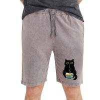 Ramen Cat Love Vintage Short | Artistshot