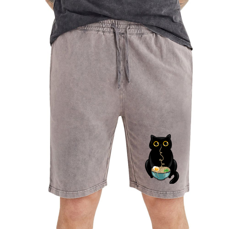 Ramen Cat Love Vintage Short by fizzoviklea | Artistshot