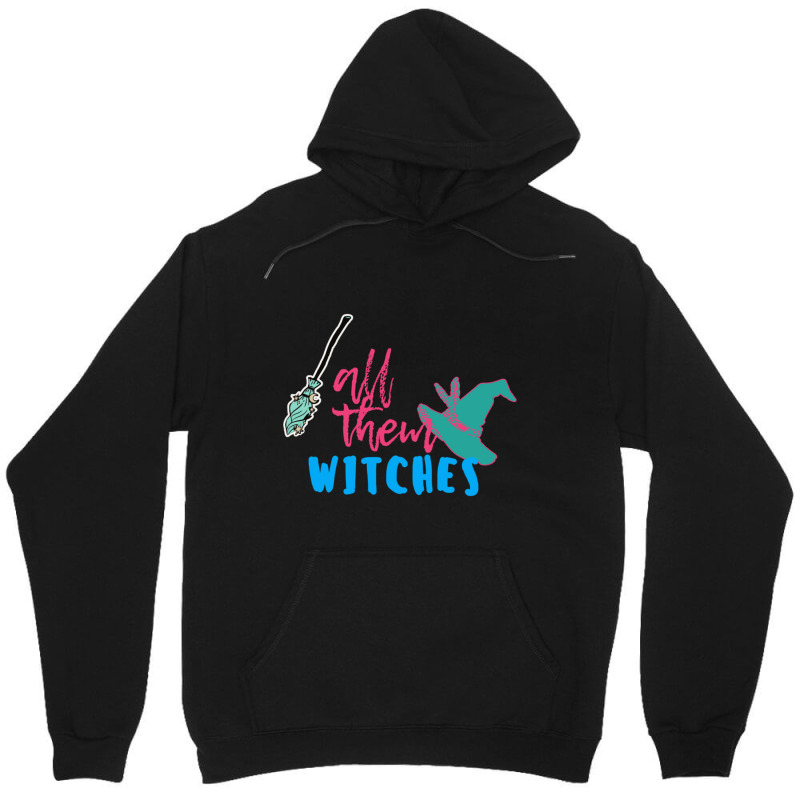 Toutes Ces Sorcières Balaient Des étoiles Et Des Chapeaux   Tri Blen Unisex Hoodie | Artistshot