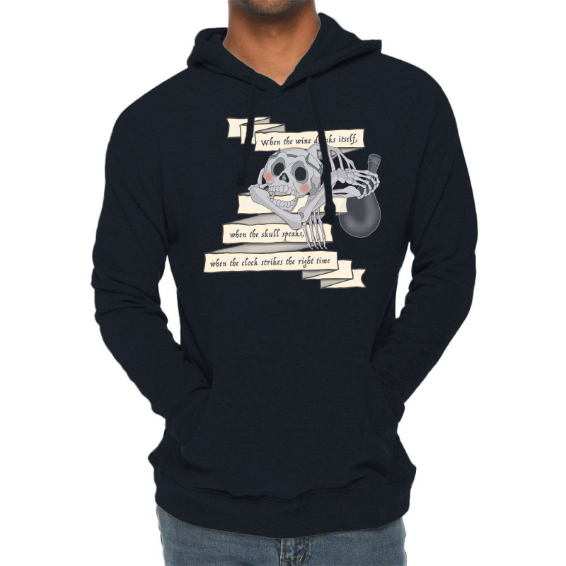 The Last Unicorn Skull Riddle Hipster Lightweight Hoodie by ceceliodalisc | Artistshot