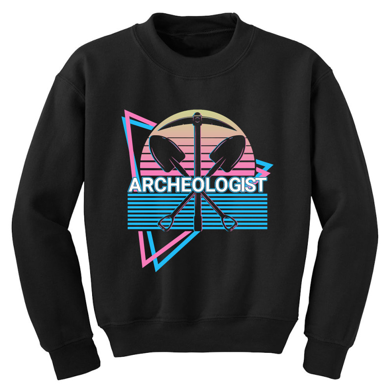 Hot Trend Archeologist Archeology Vaporwave Aesthetic Retro Gift Youth Sweatshirt by Box Bingham | Artistshot