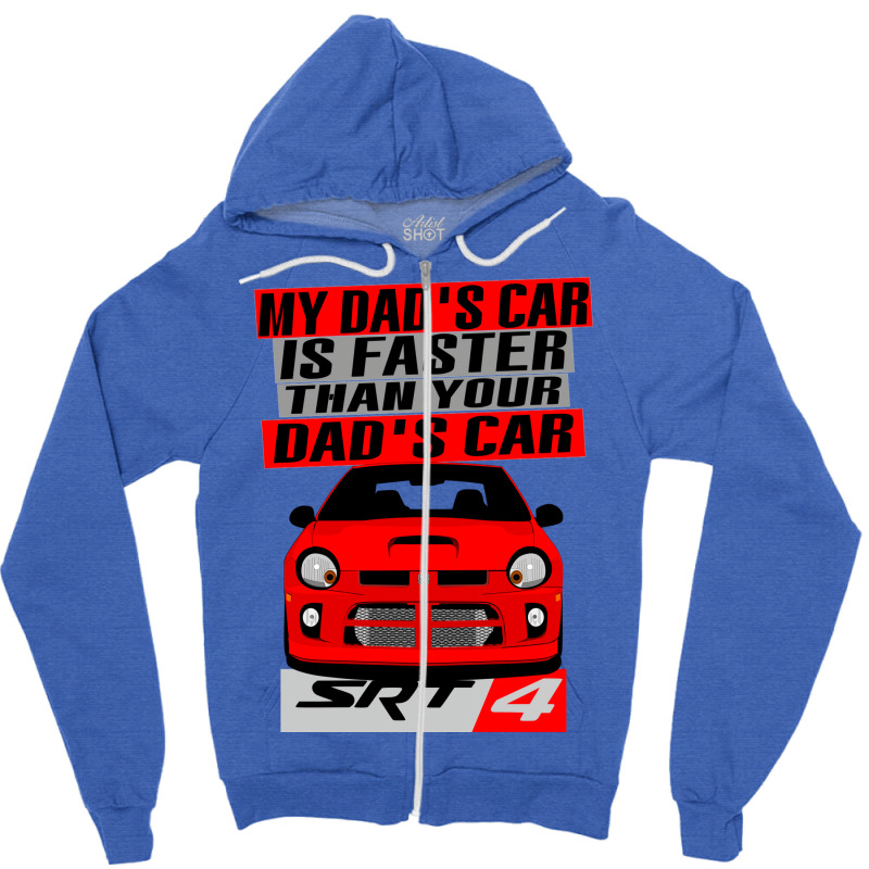 My Dads Srt4 Red Baby Boy Zipper Hoodie by zekrinatorer | Artistshot