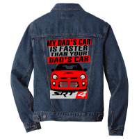 My Dads Srt4 Red Baby Boy Men Denim Jacket | Artistshot