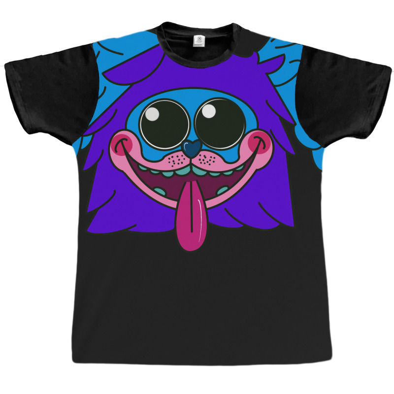 Pj Pug A Pillar Poppy Playtime Music 80s  (1) (1) Graphic T-shirt | Artistshot