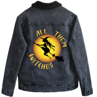 Toutes Ces Sorcières Tri Blend Unisex Sherpa-lined Denim Jacket | Artistshot