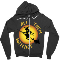 Toutes Ces Sorcières Tri Blend Zipper Hoodie | Artistshot