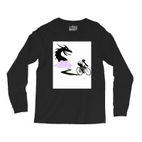 Run Away Bicycle Rider 1 Long Sleeve Shirts | Artistshot