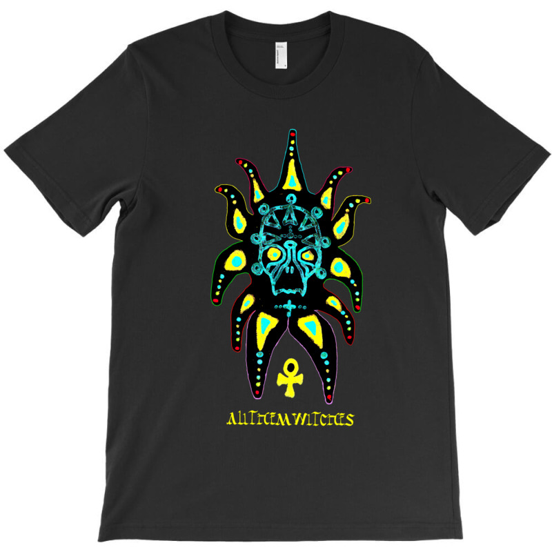 Toutes Les Sorcières Atw Crâne Coloré Tri Blend T-shirt | Artistshot