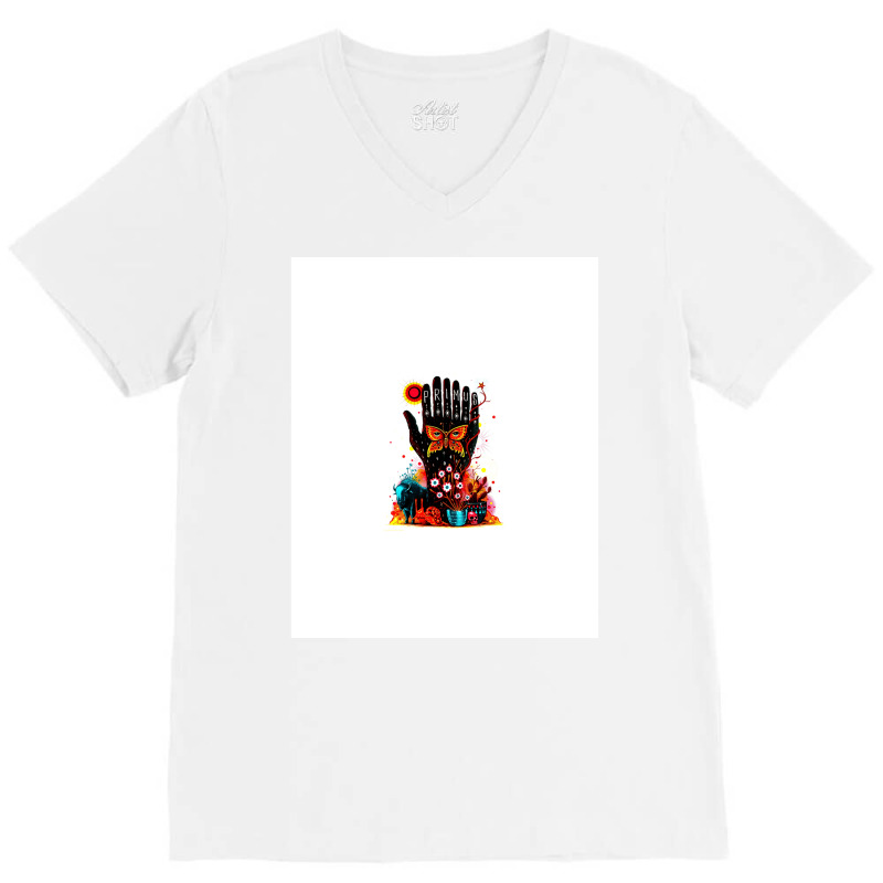 Yrtghltltgtgtghgthy Graphic  Nostalgia V-neck Tee | Artistshot