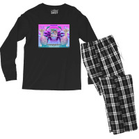 Funny Man Eric Andre Show Vaporwave Alternate Men's Long Sleeve Pajama Set | Artistshot