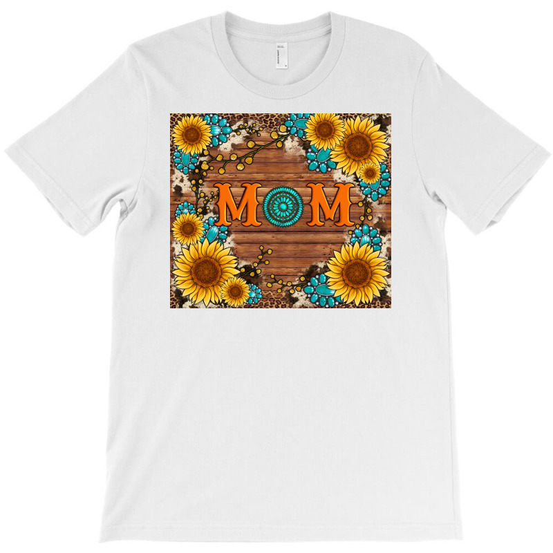 Sunflower Gemstone And Mom With Cowhide T-shirt | Artistshot