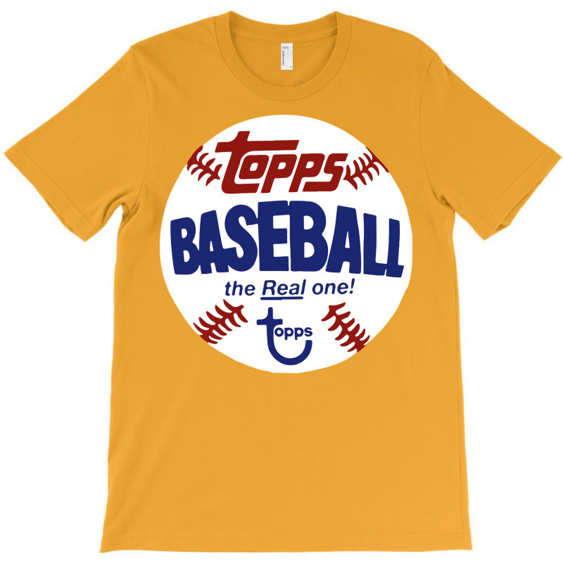 Topps Baseball Vintage Style The Real One Retro T-Shirt by fizzoviklea | Artistshot