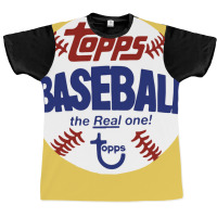 Topps Baseball Vintage Style The Real One Retro Graphic T-shirt | Artistshot