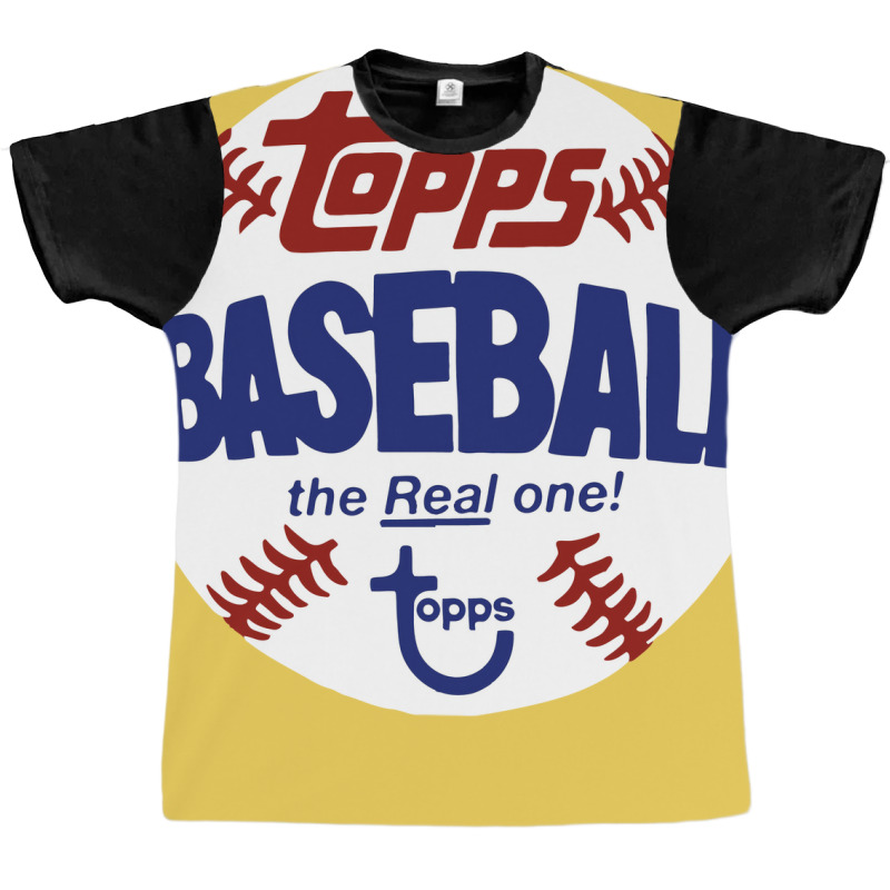 Topps Baseball Vintage Style The Real One Retro Graphic T-shirt by fizzoviklea | Artistshot