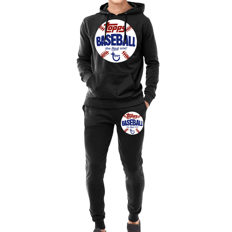 Topps Baseball Vintage Style The Real One Retro Hoodie & Jogger set by fizzoviklea | Artistshot