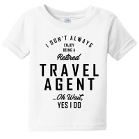 Travel Agent Work Job Title Gift Baby Tee | Artistshot