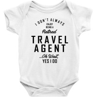 Travel Agent Work Job Title Gift Baby Bodysuit | Artistshot