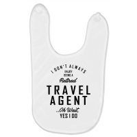 Travel Agent Work Job Title Gift Baby Bibs | Artistshot