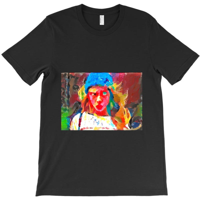 Very Wierd Colorful Girl T-shirt | Artistshot