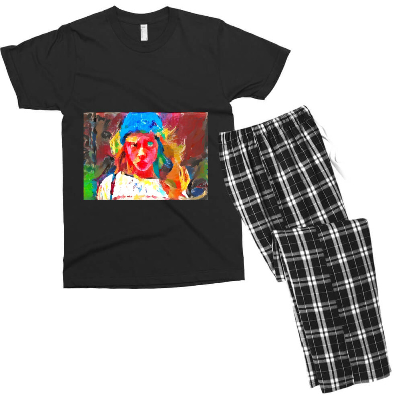 Very Wierd Colorful Girl Men's T-shirt Pajama Set | Artistshot