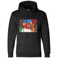 Very Wierd Colorful Girl Champion Hoodie | Artistshot