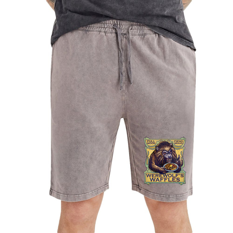 Werewolfs Waffles Nostalgia Vintage Short by fizzoviklea | Artistshot