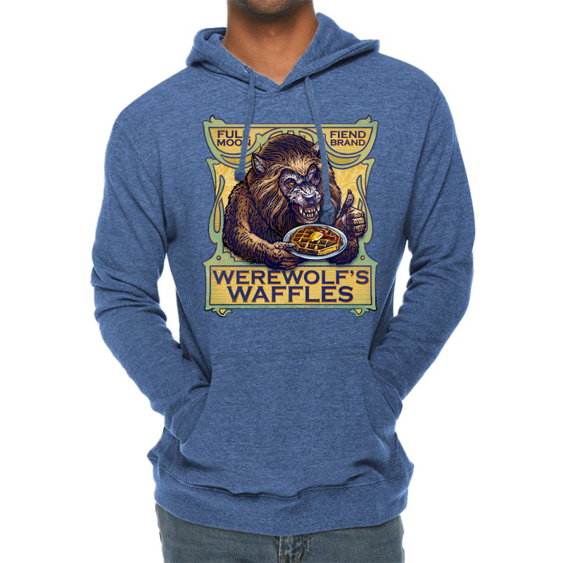 Werewolfs Waffles Nostalgia Lightweight Hoodie by fizzoviklea | Artistshot