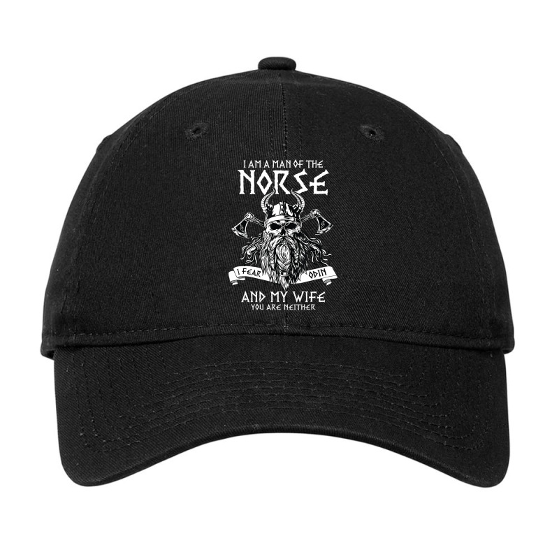 Hot Trend Mens I Am A Man Of The Norse Nordic Viking Mythology Adjustable Cap | Artistshot