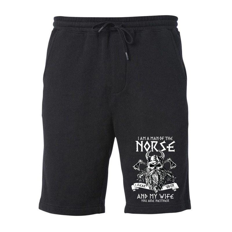 Hot Trend Mens I Am A Man Of The Norse Nordic Viking Mythology Fleece Short | Artistshot