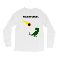 Never Forget (dinosaurs) Baby Yellow Long Sleeve Shirts | Artistshot