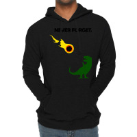 Never Forget (dinosaurs) Baby Yellow Lightweight Hoodie | Artistshot