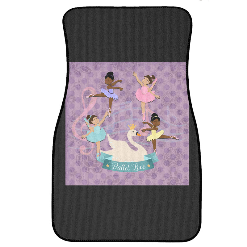 Limited Edition Ballet Love Little Ballerina Front Car Mat | Artistshot