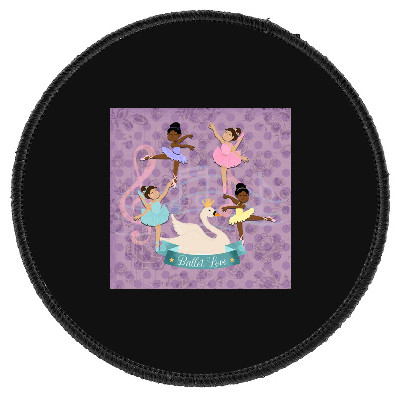 Limited Edition Ballet Love Little Ballerina Round Patch | Artistshot