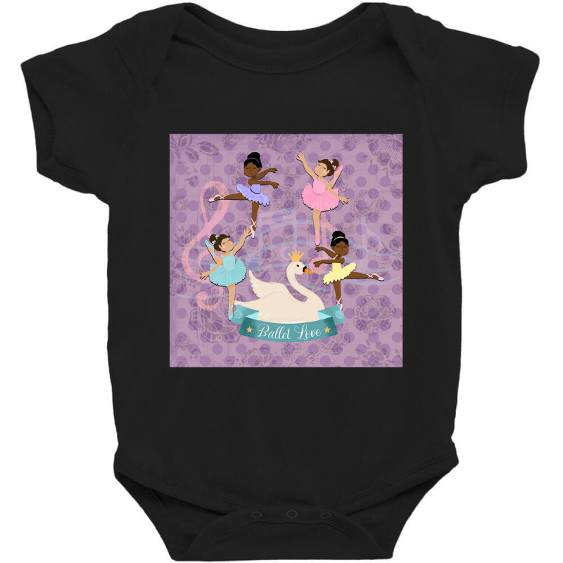 Limited Edition Ballet Love Little Ballerina Baby Bodysuit | Artistshot