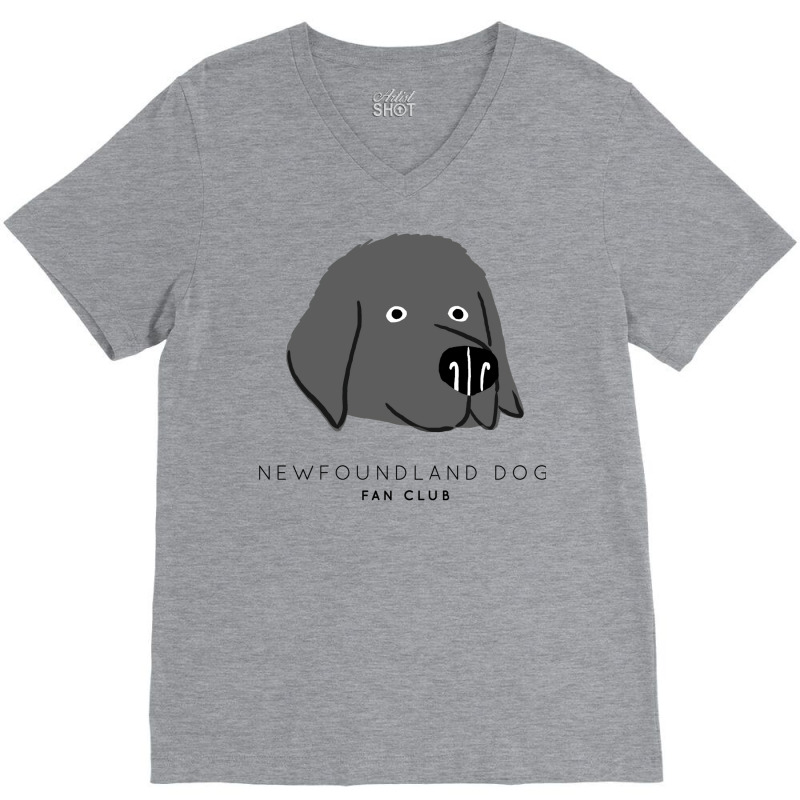 Newfoundland Dog Fan Club Baby Aesthetic V-neck Tee | Artistshot