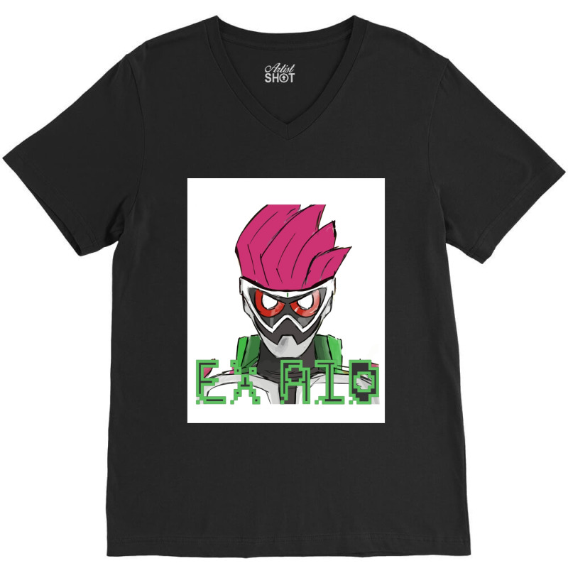 Ex Aid 9 V-Neck Tee by JudyRowena | Artistshot